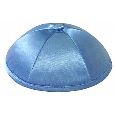 Wedgewood satin kippah