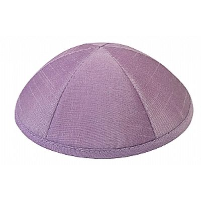 Lavender silk kippah